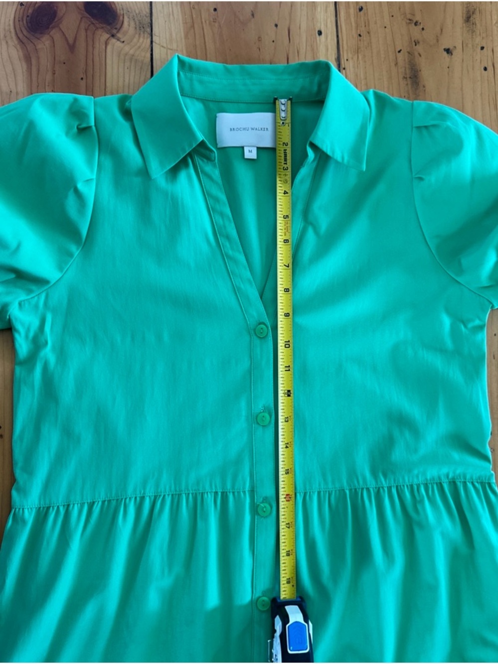 Brochu Walker Havana Derby Green Maxi Dress - Picture 13 of 14